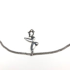 CHRISTIAN DIOR MONOGRAM BUTTERFLY NECKLACE