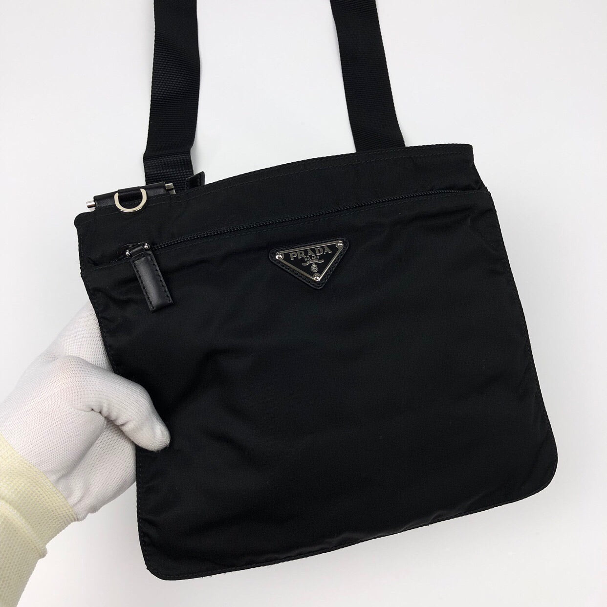 PRADA NYLON CROSSBODY BAG