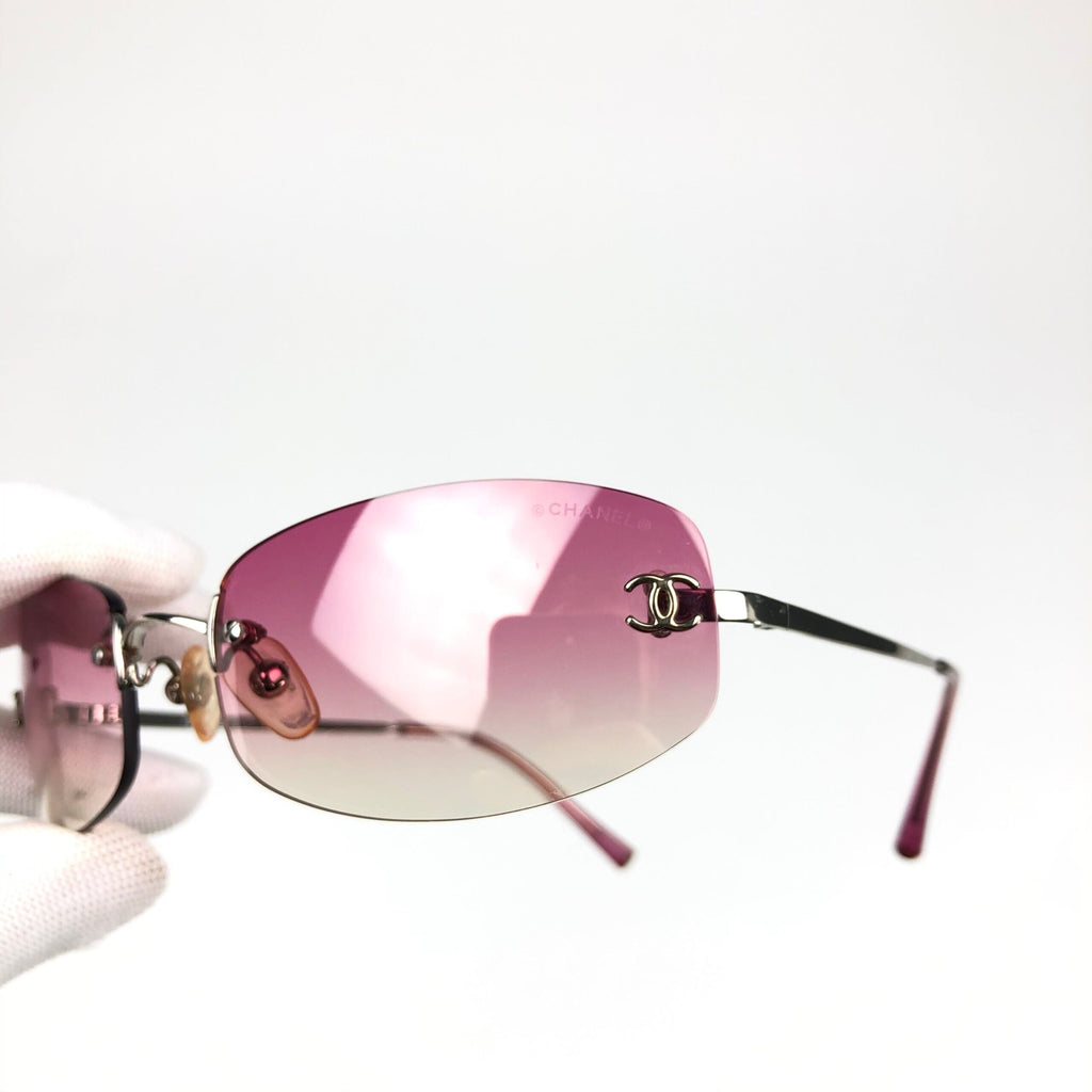 CHANEL RIMLESS SUNGLASSES