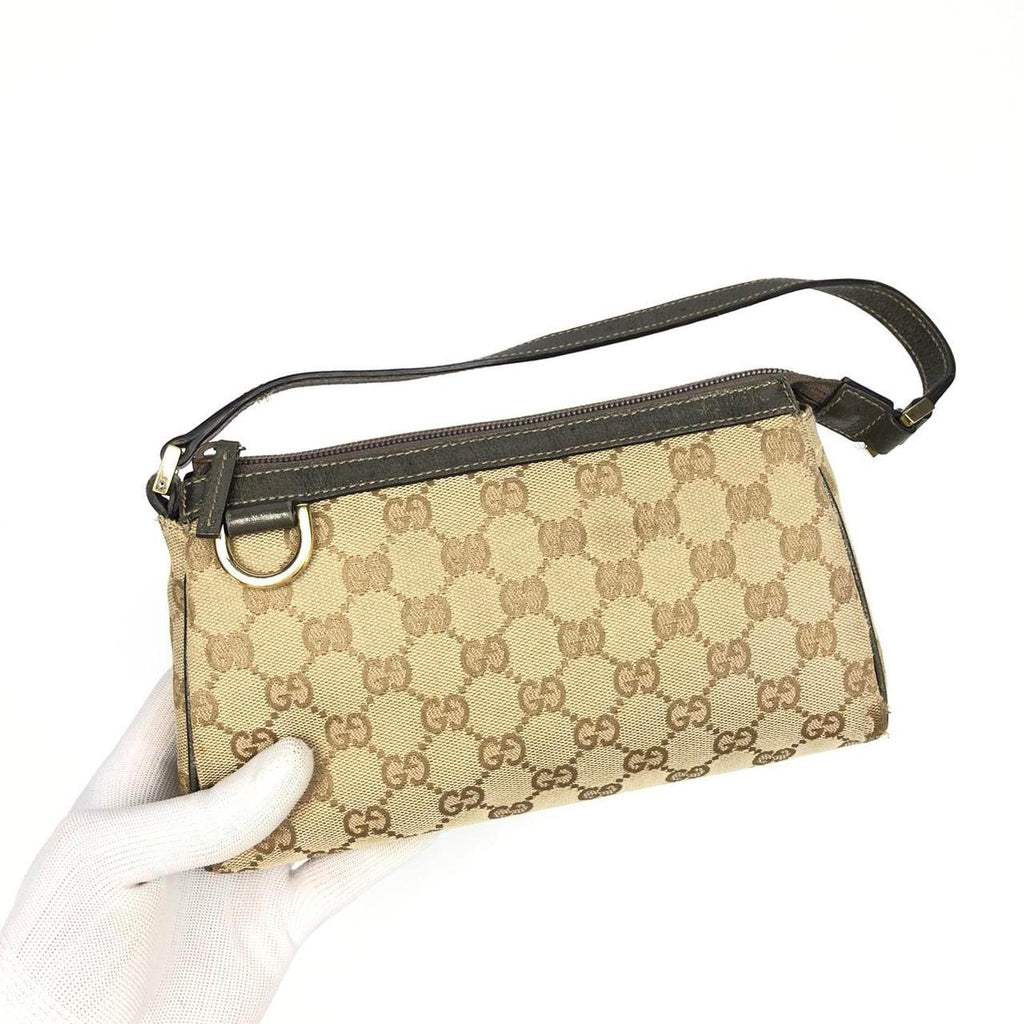 GUCCI MONOGRAM SHOULDER BAG