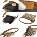 GUCCI MONOGRAM SHOULDER BAG