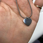 CHRISTIAN DIOR JEWELLED HEART NECKLACE