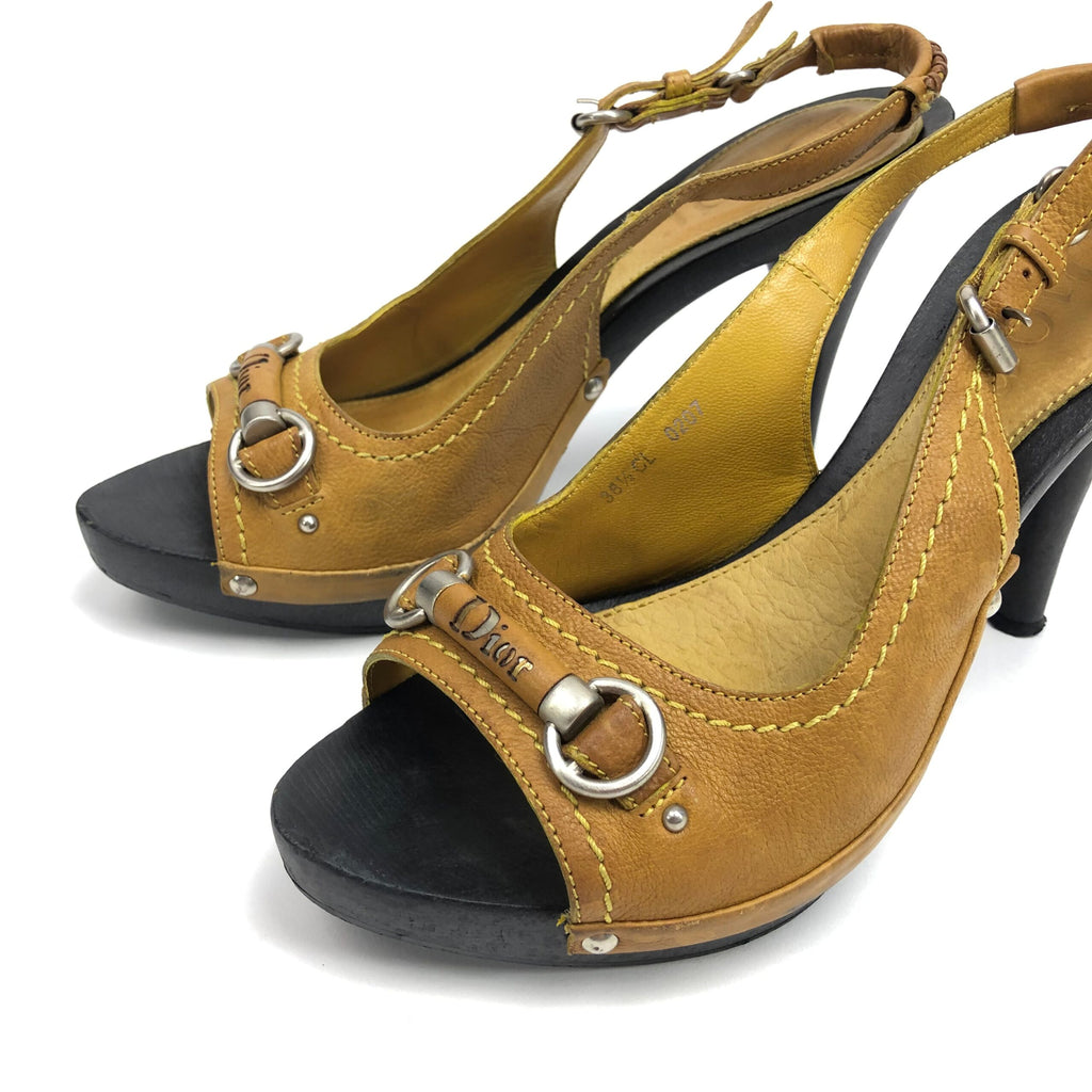 CHRISTIAN DIOR HEELS -  UK 5.5 / US 7.5 / EU 38.5