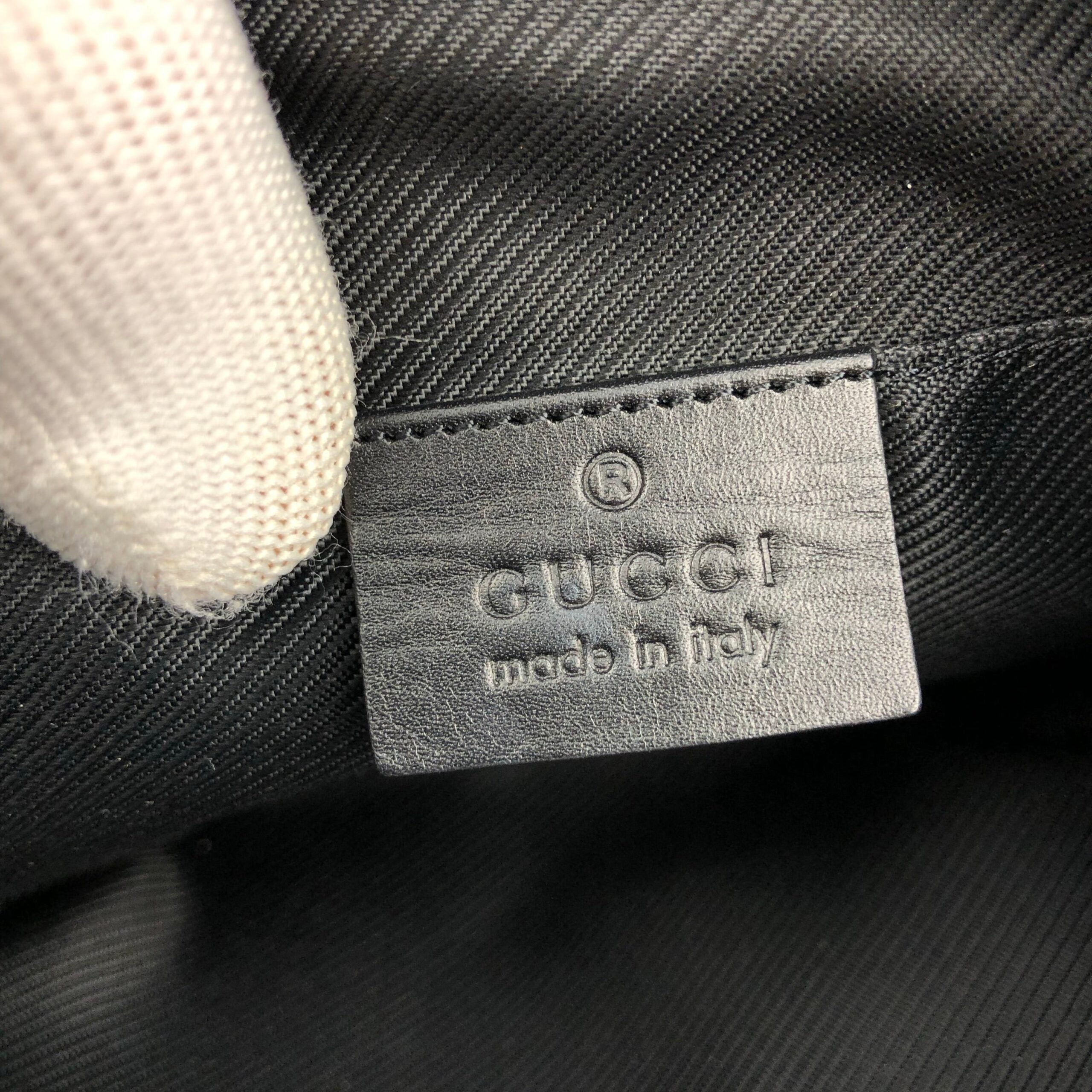 GUCCI MONOGRAM SHOULDER BAG