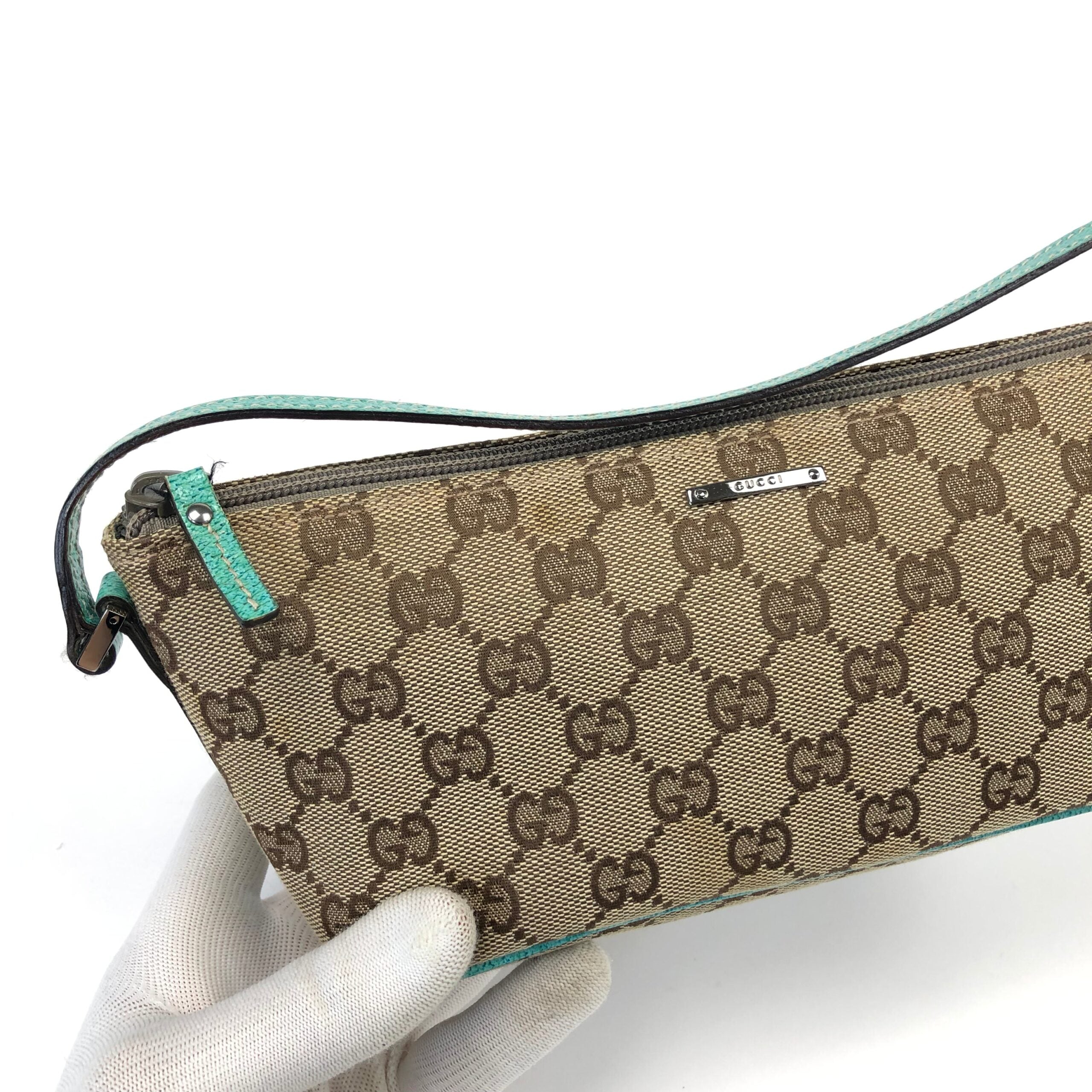GUCCI MONOGRAM SHOULDER BAG