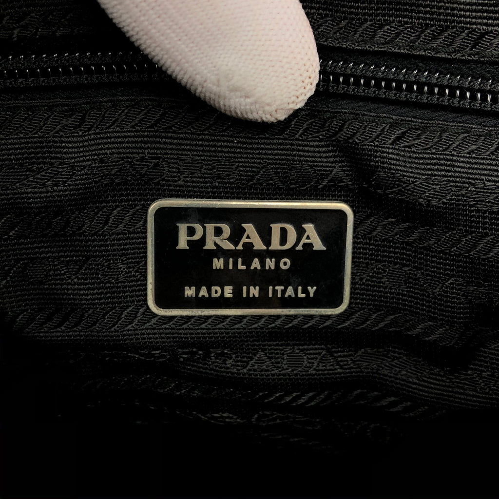 PRADA NYLON DOUBLE BUCKLE BACKPACK