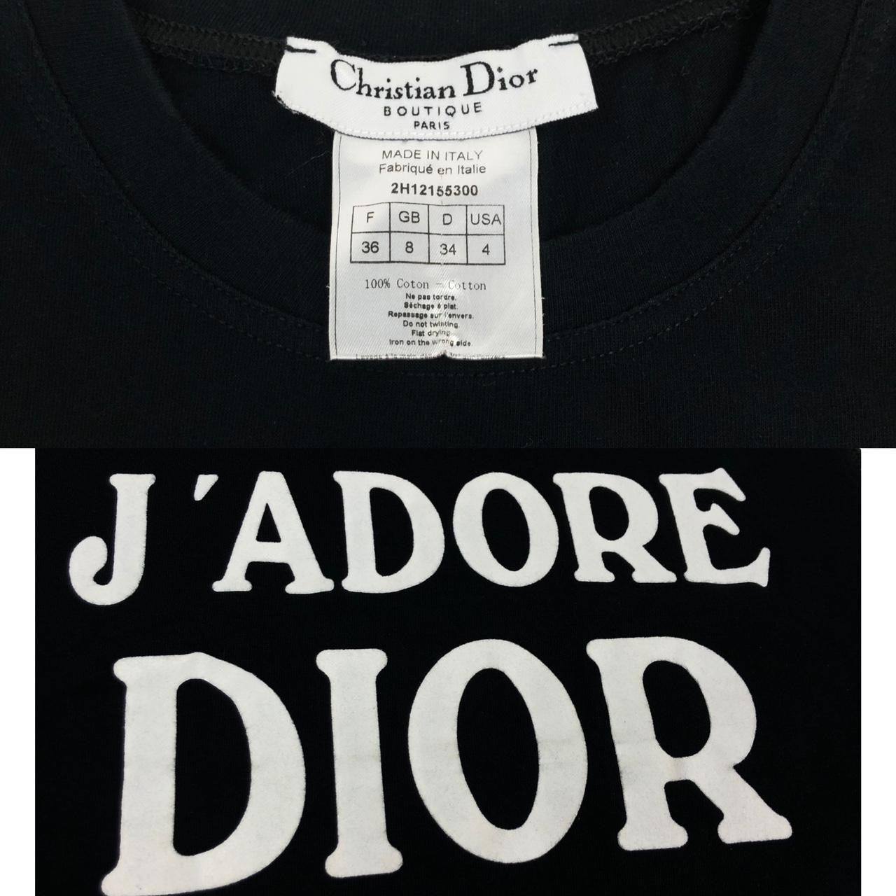 CHRISTIAN DIOR J’ADORE DIOR SHIRT