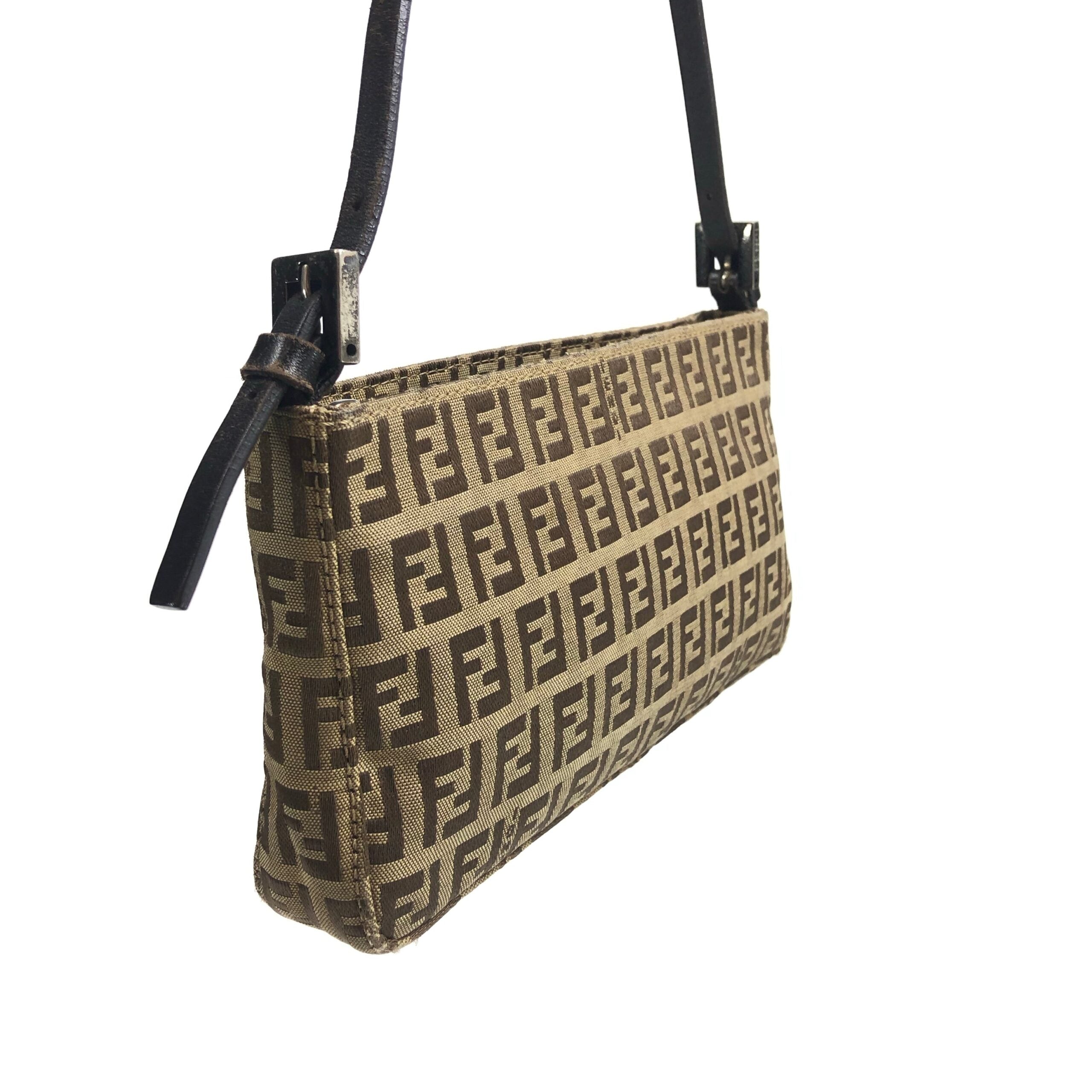 FENDI ZUCCA SHOULDER BAG