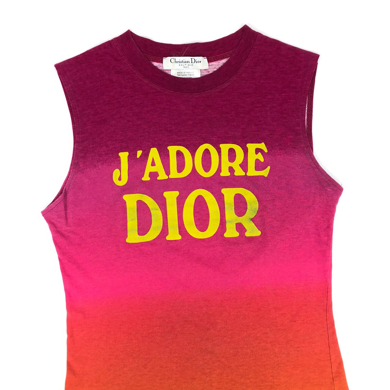 CHRISTIAN DIOR ‘J’ADORE DIOR’ OMBRÉ TOP