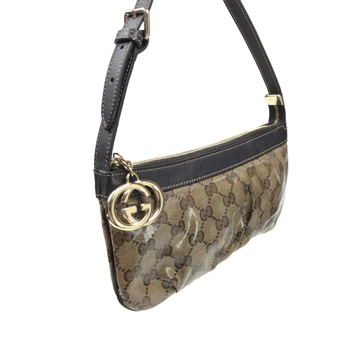 GUCCI MONOGRAM SHOULDER BAG