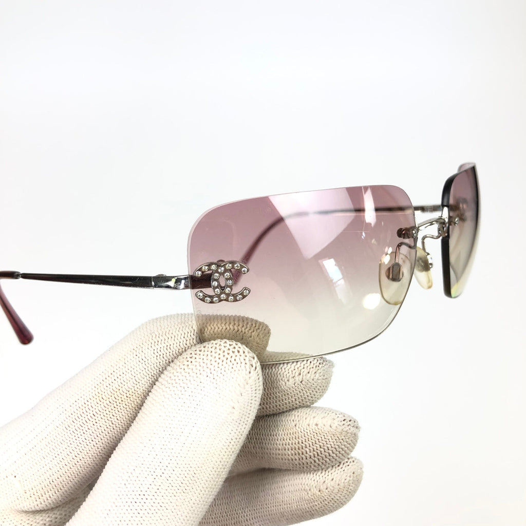 CHANEL RIMLESS SUNGLASSES