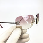 CHANEL RIMLESS SUNGLASSES
