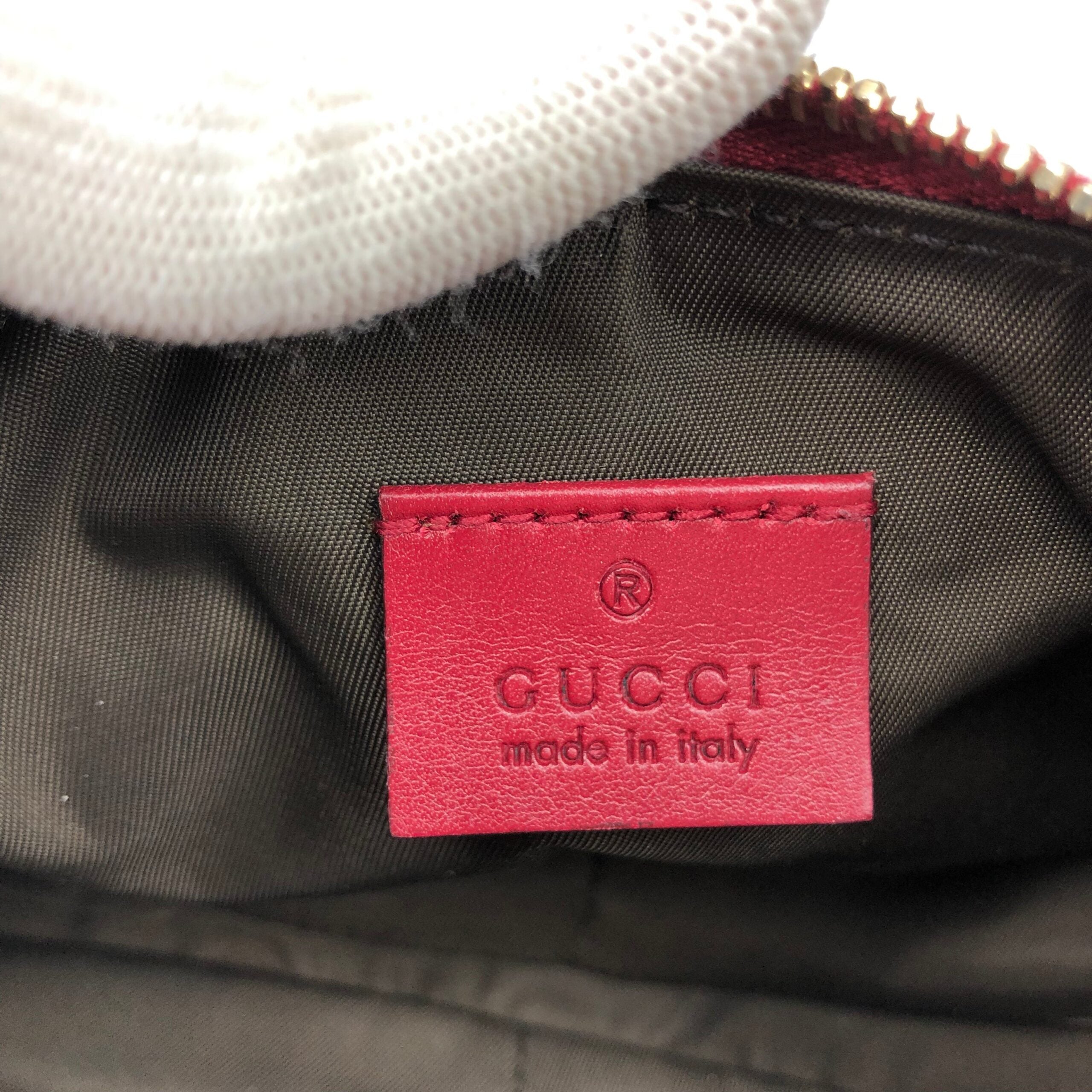 GUCCI MONOGRAM SHOULDER BAG