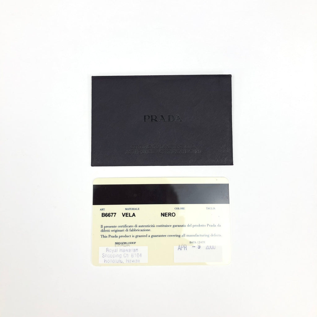 PRADA NYLON DOUBLE BUCKLE BACKPACK