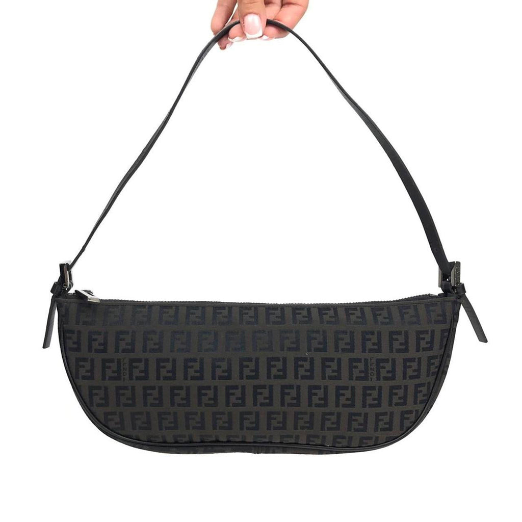 FENDI ZUCCA SHOULDER BAG