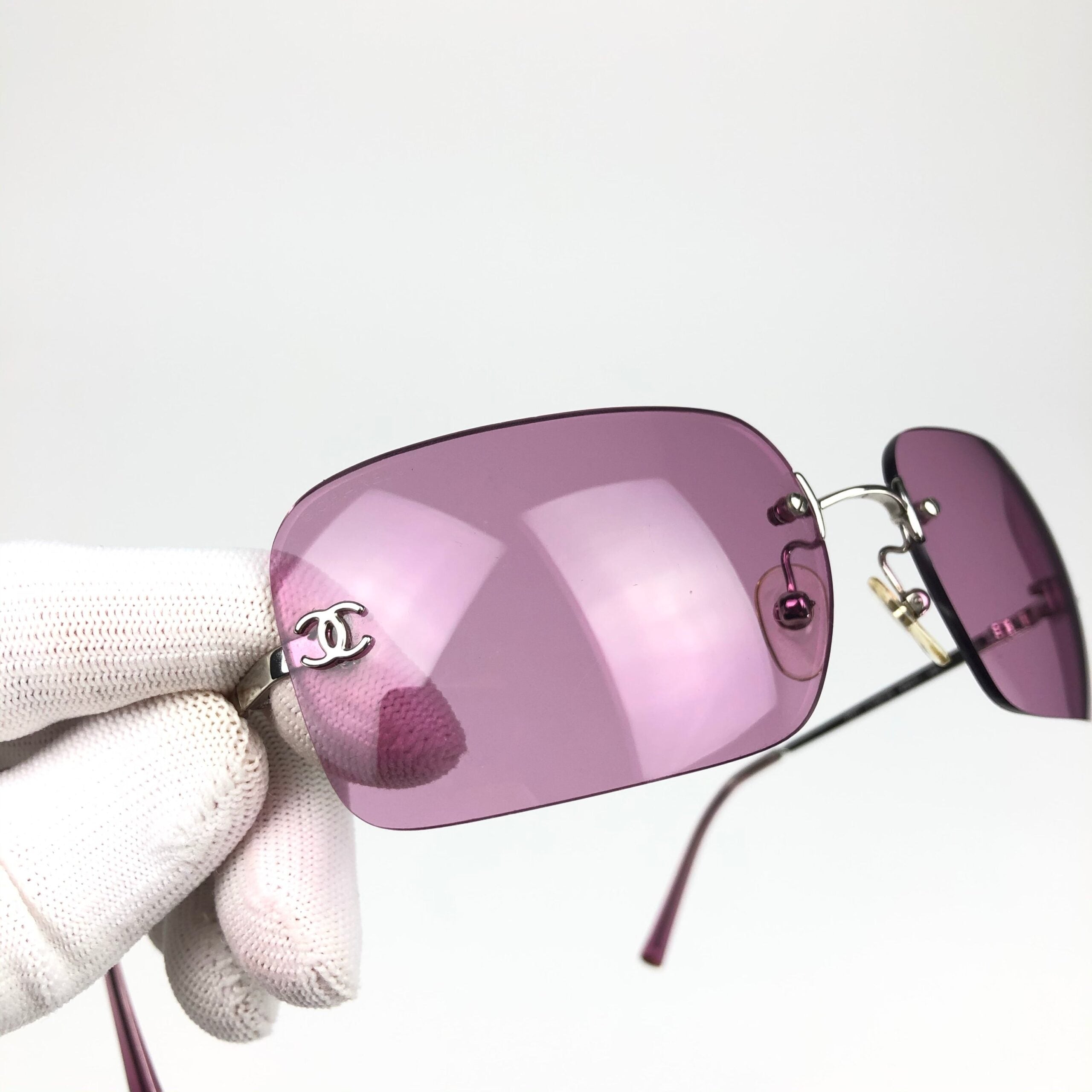 CHANEL RIMLESS SUNGLASSES