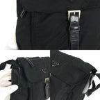 PRADA NYLON BUCKLE CROSSBODY BAG