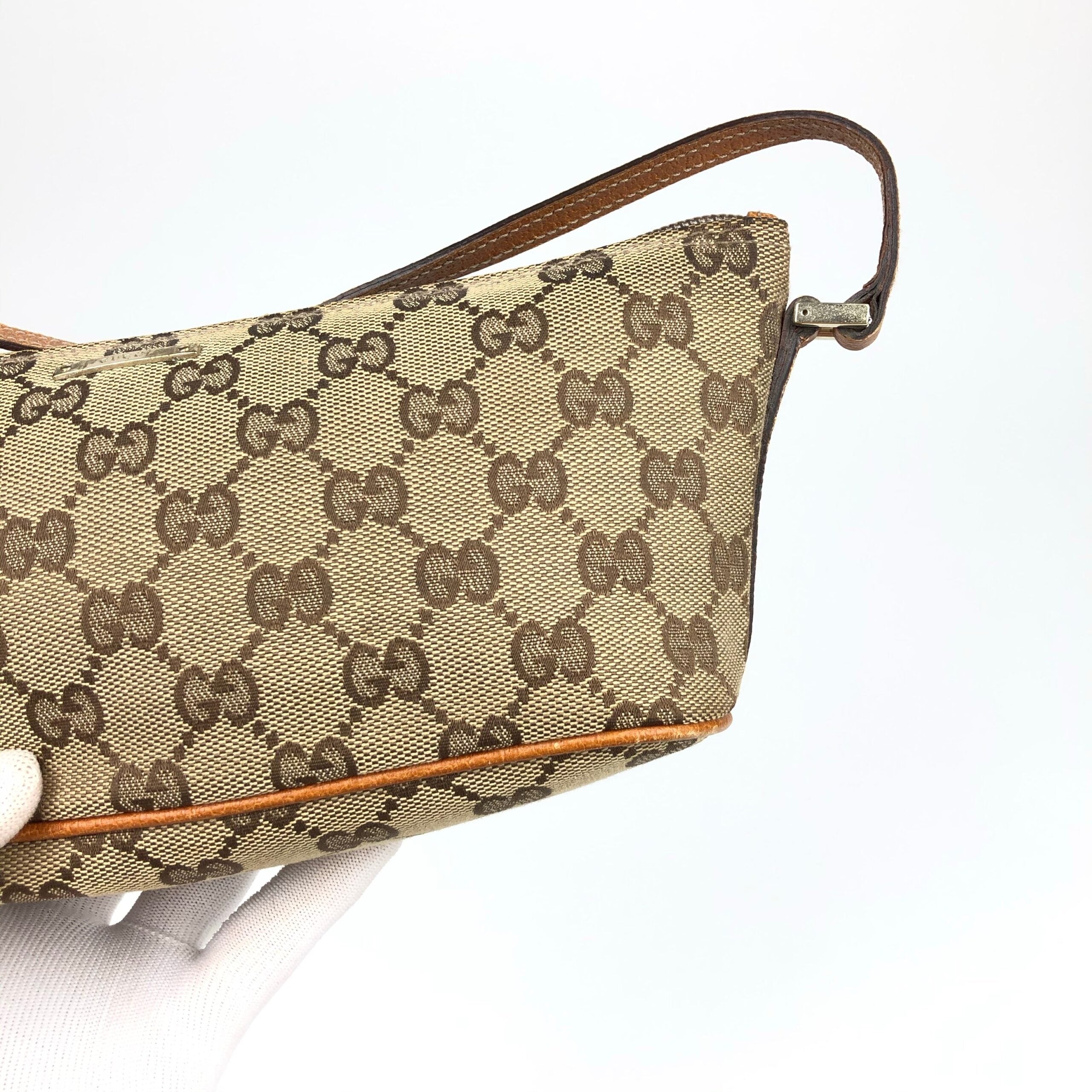 GUCCI MONOGRAM SHOULDER BAG