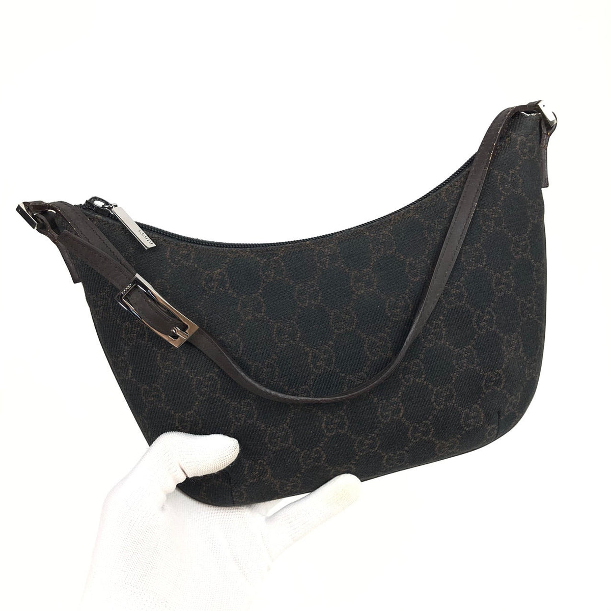 GUCCI MONOGRAM SHOULDER BAG