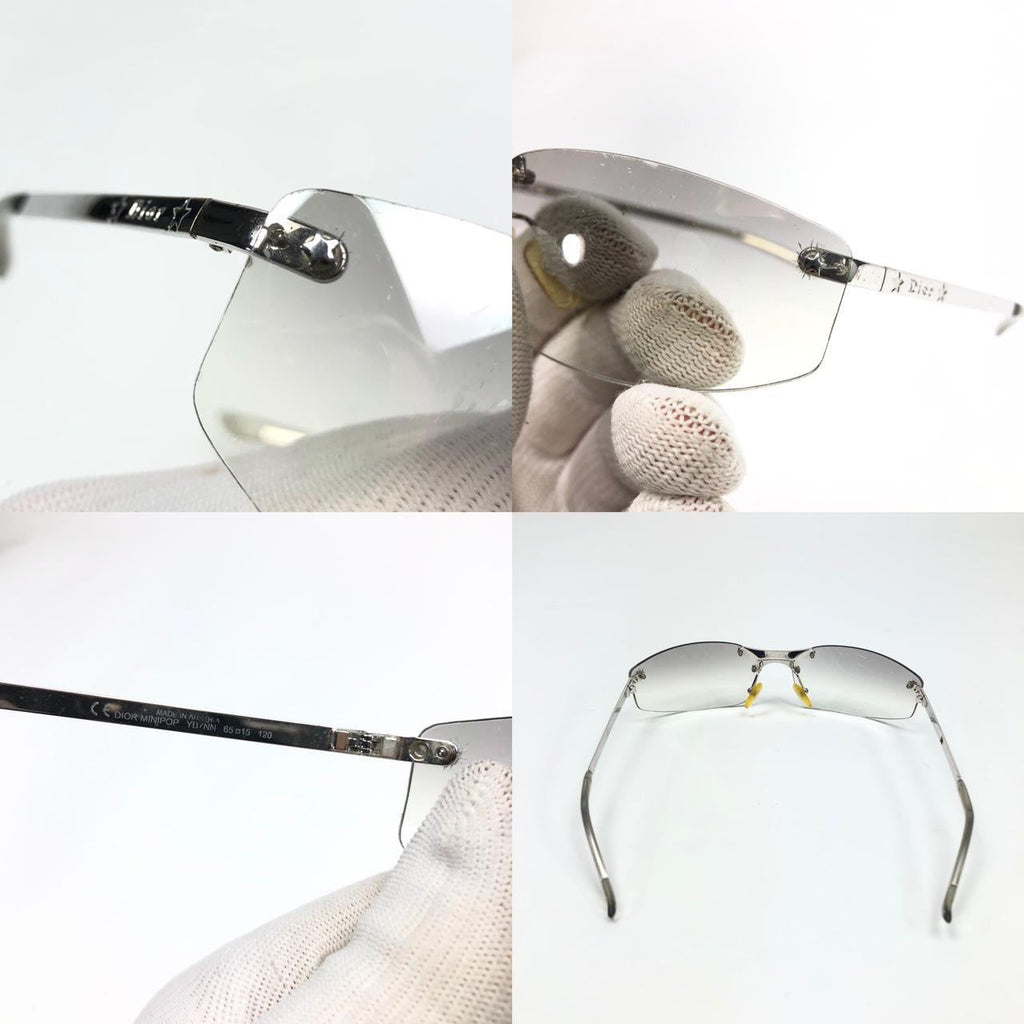 CHRISTIAN DIOR RIMLESS SUNGLASSES