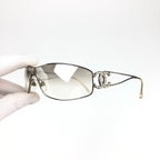 CHANEL RIMLESS VISOR SUNGLASSES
