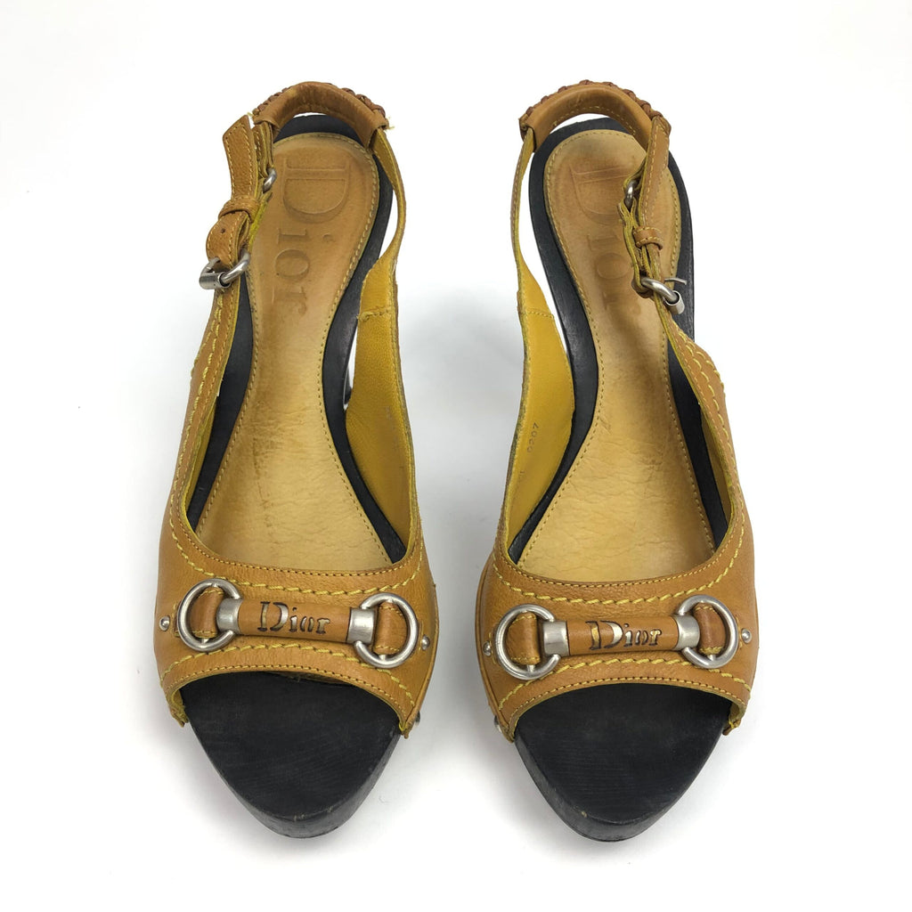 CHRISTIAN DIOR HEELS -  UK 5.5 / US 7.5 / EU 38.5