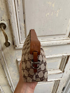 GUCCI MONOGRAM SHOULDER BAG