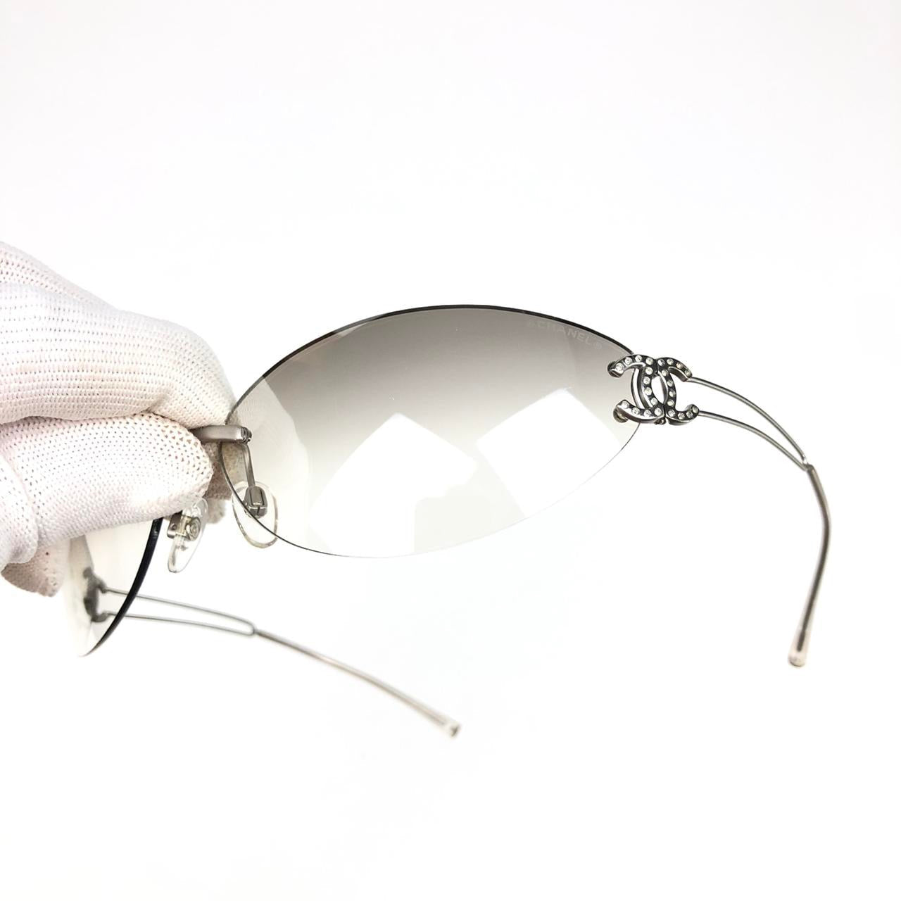 CHANEL RIMLESS SUNGLASSES