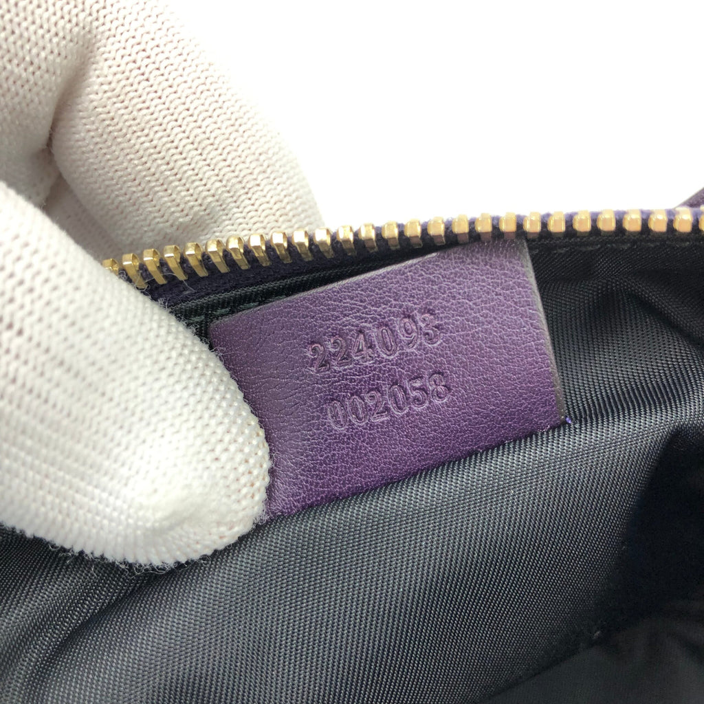GUCCI MONOGRAM SHOULDER BAG