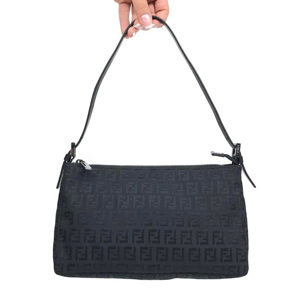 FENDI ZUCCA SHOULDER BAG