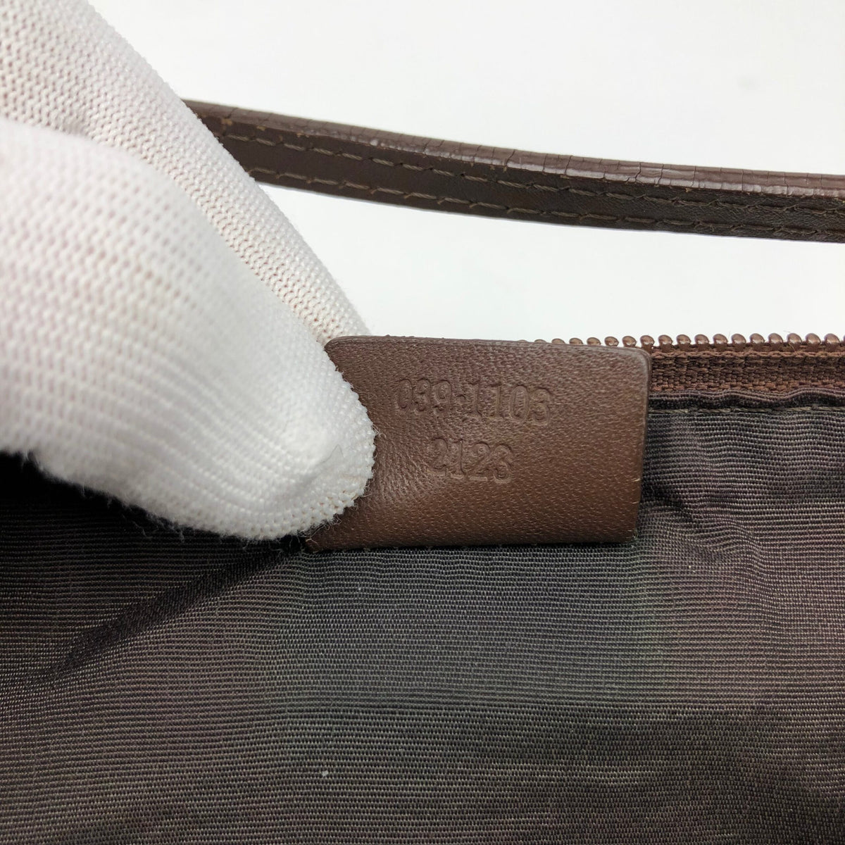 GUCCI MONOGRAM SHOULDER BAG