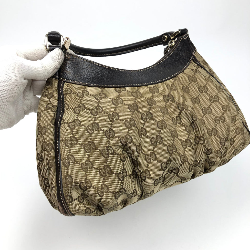 GUCCI MONOGRAM SHOULDER BAG