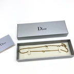 CHRISTIAN DIOR MONOGRAM NECKLACE