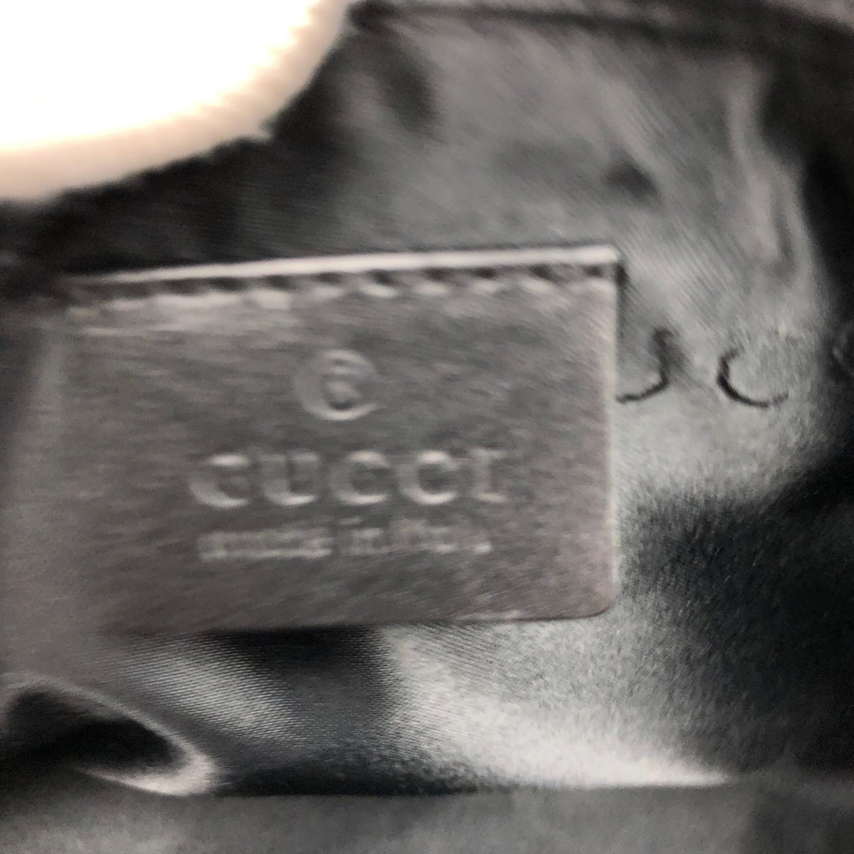 GUCCI MONOGRAM SHOULDER BAG