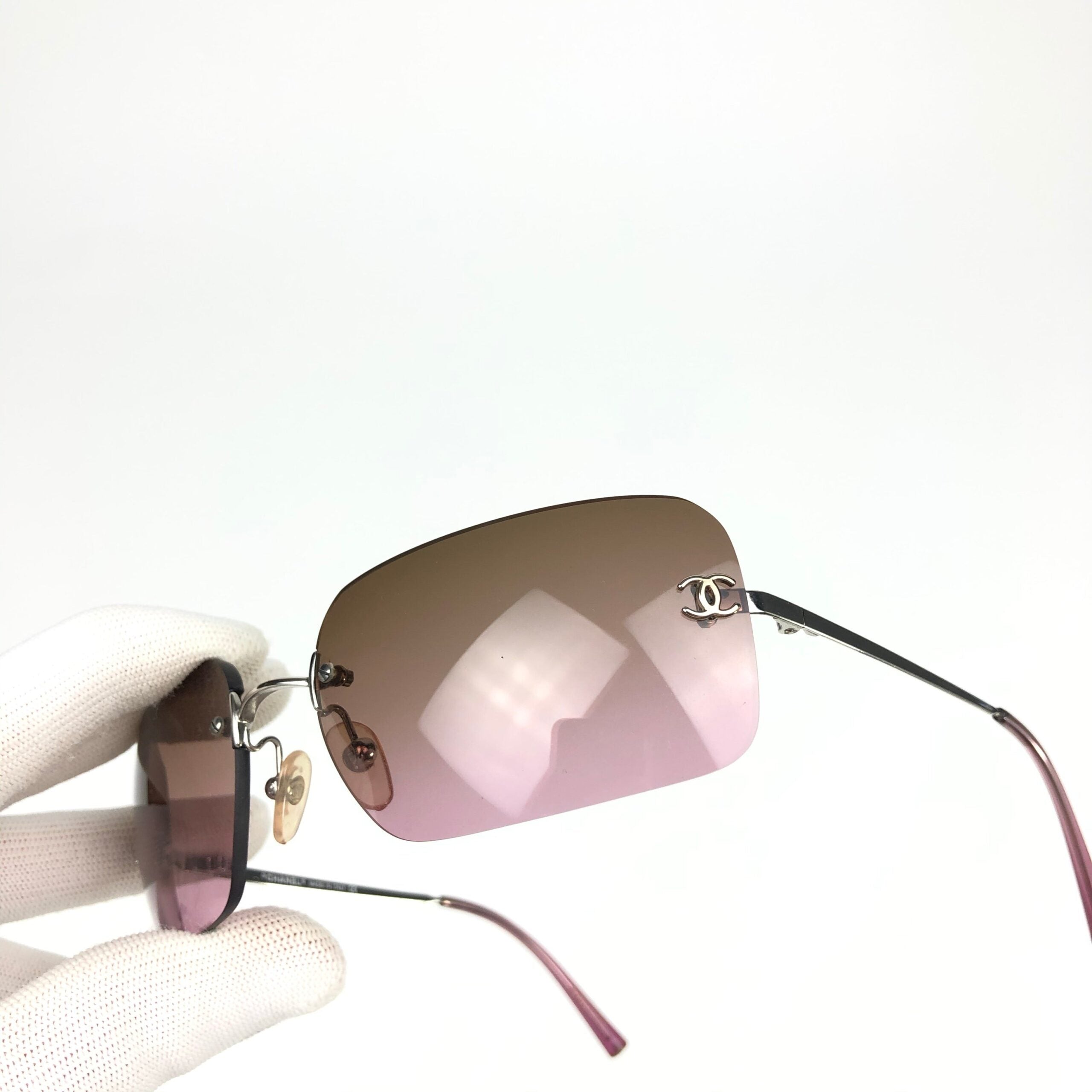 CHANEL RIMLESS SUNGLASSES