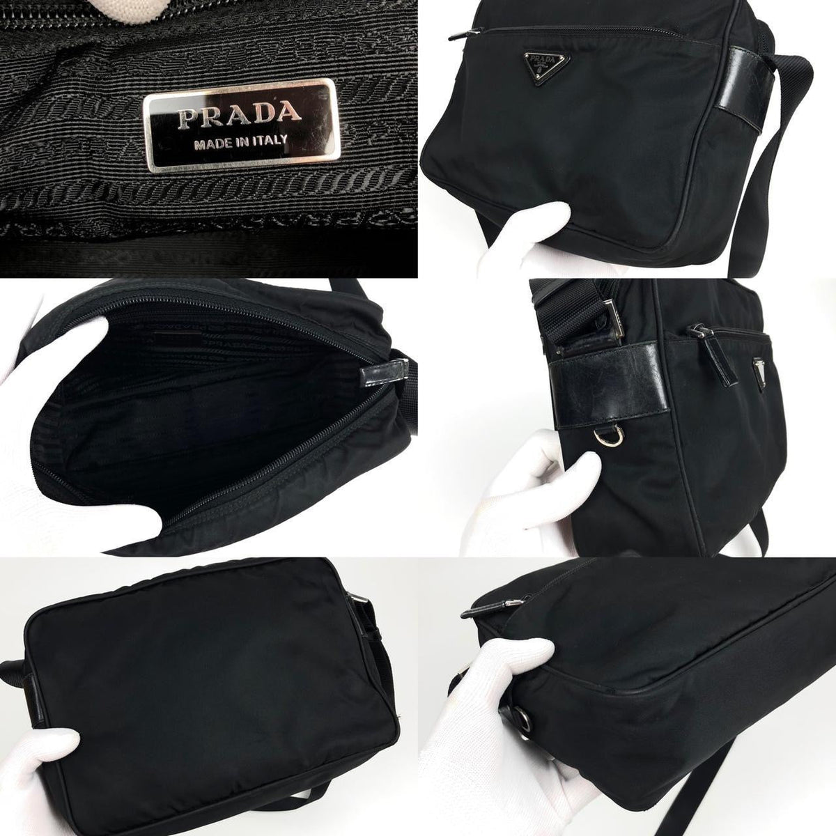 PRADA NYLON CROSSBODY BAG