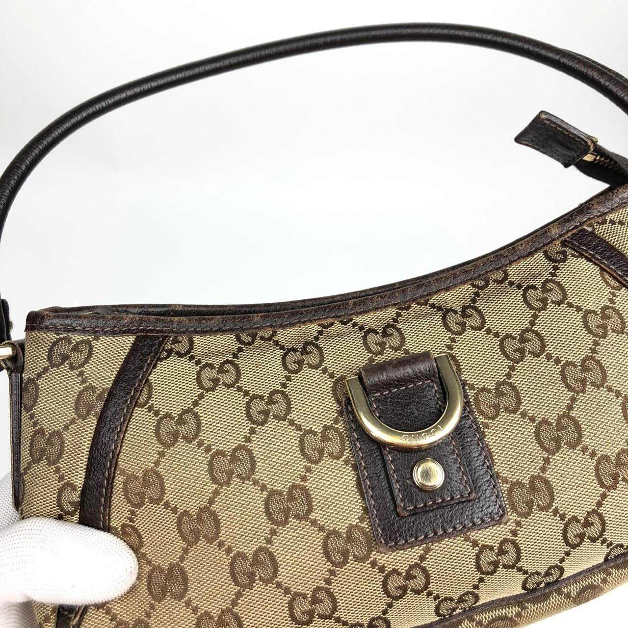 GUCCI MONOGRAM SHOULDER BAG