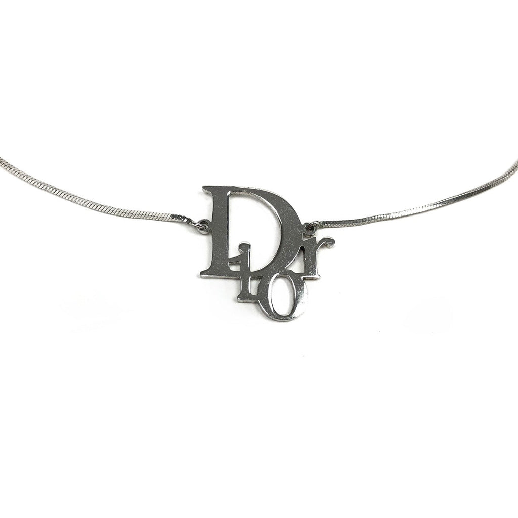 CHRISTIAN DIOR MONOGRAM NECKLACE