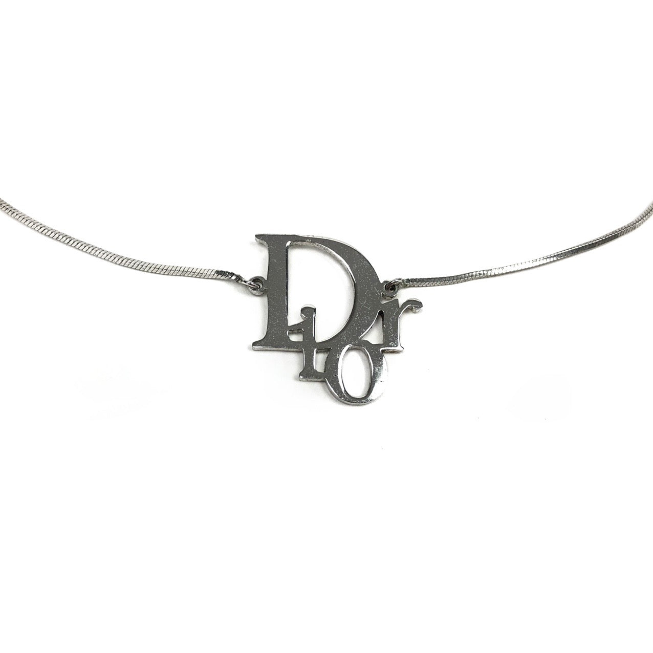 CHRISTIAN DIOR MONOGRAM NECKLACE