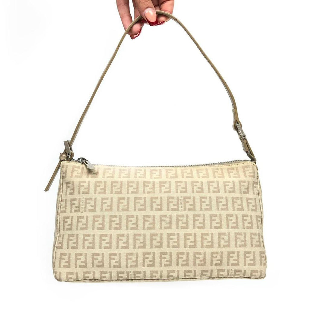 FENDI ZUCCA SHOULDER BAG