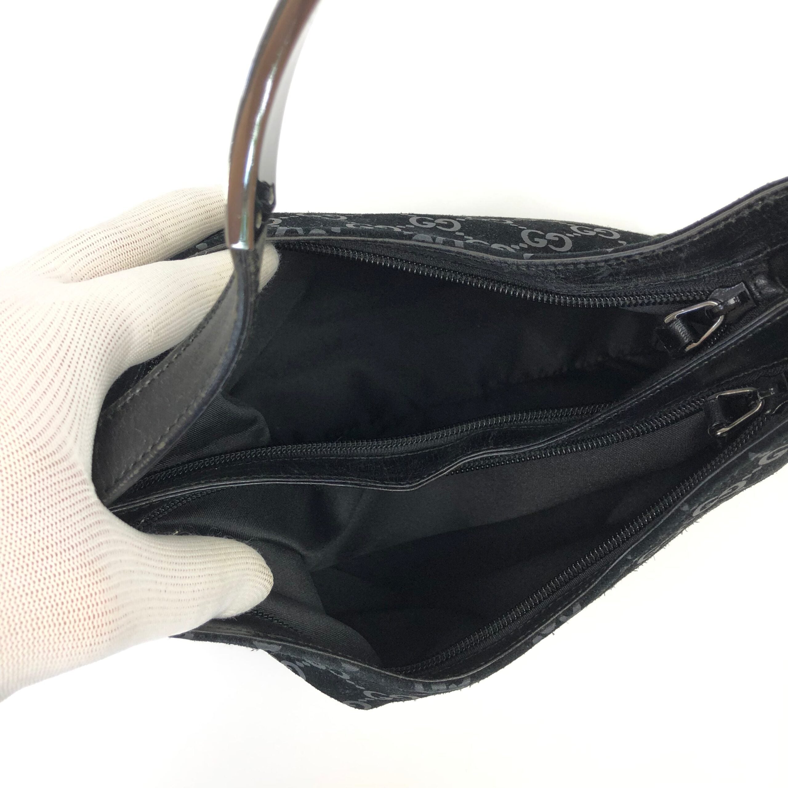 GUCCI MONOGRAM SHOULDER BAG