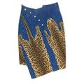 CHRISTIAN DIOR S/S 2000 CHEETAH SKIRT BY JOHN GALLIANO