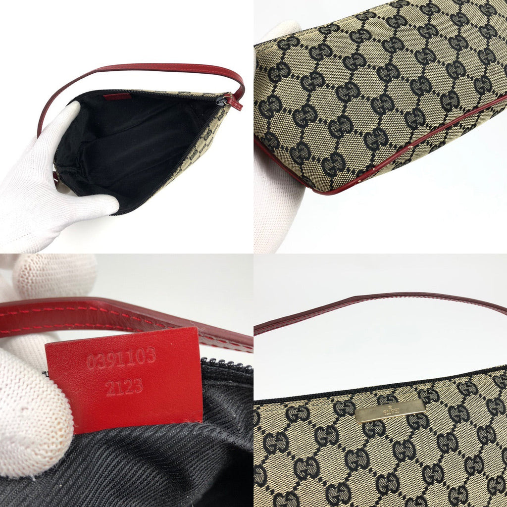 GUCCI MONOGRAM SHOULDER BAG