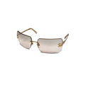 CHANEL RIMLESS SUNGLASSES