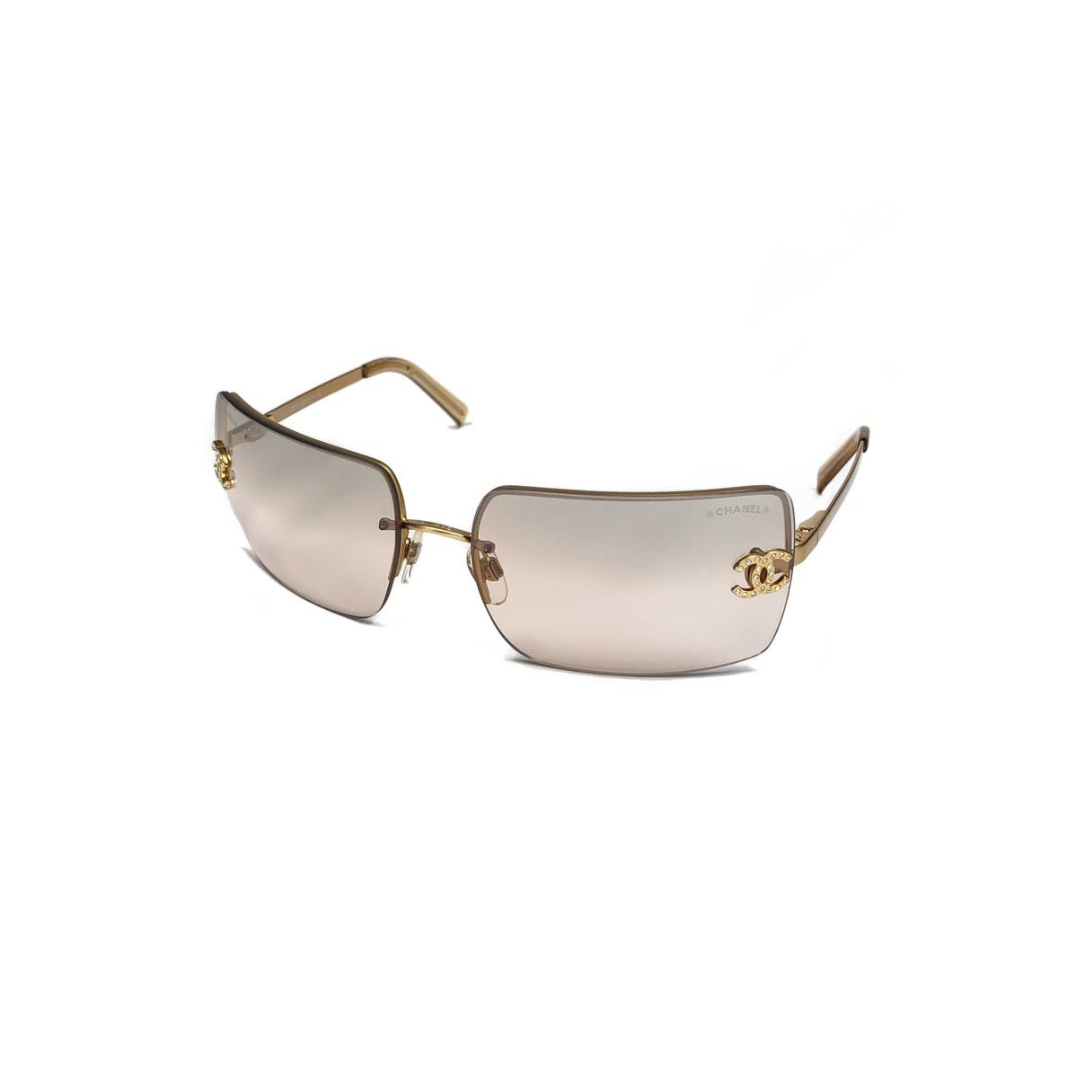 CHANEL RIMLESS SUNGLASSES