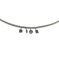 CHRISTIAN DIOR SPELL-OUT NECKLACE