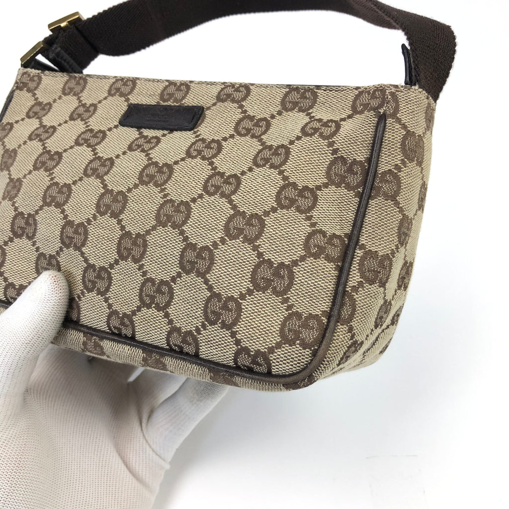 GUCCI MONOGRAM SHOULDER BAG