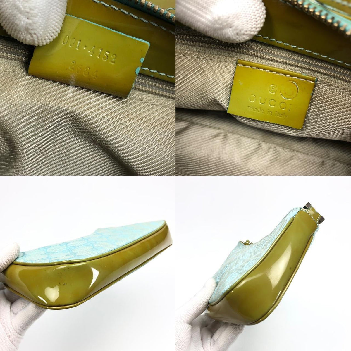 GUCCI MONOGRAM SHOULDER BAG