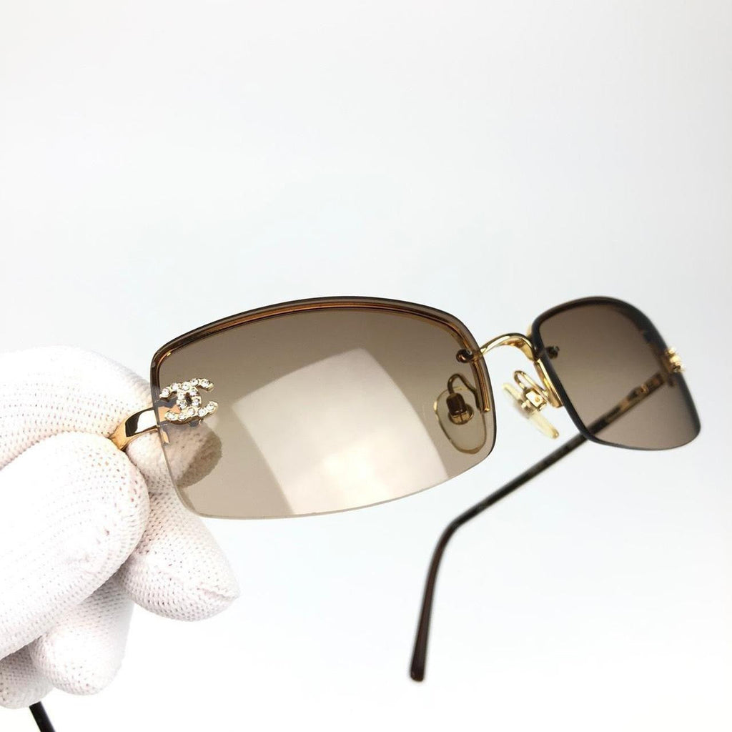 CHANEL RIMLESS SUNGLASSES