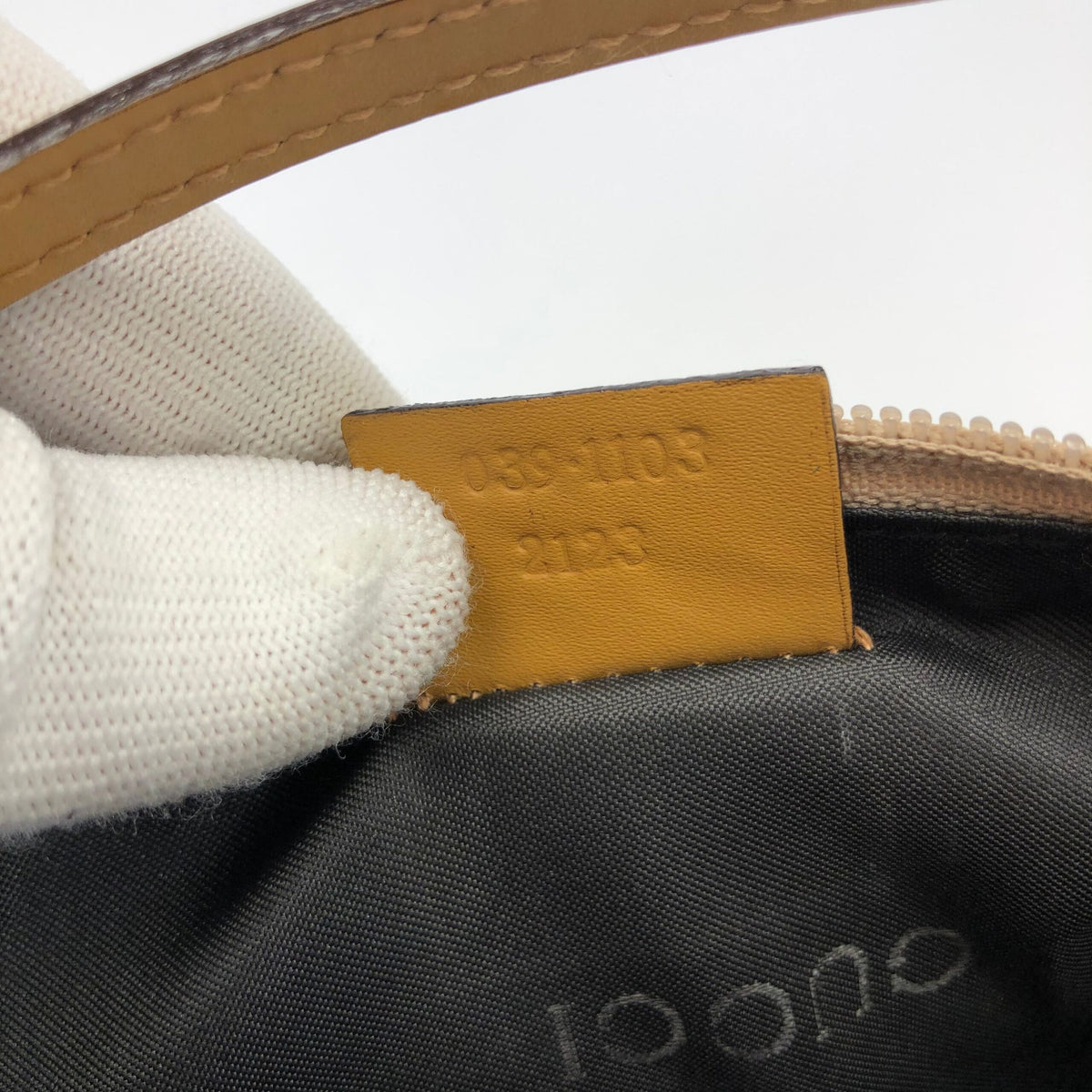 GUCCI MONOGRAM SHOULDER BAG